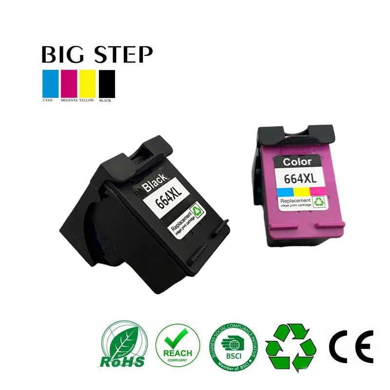 Compatible Ink Cartridge 664XL 664 OEM ODM Cartridge for HP Printer