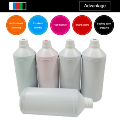 500ml 1000ml impressão de garrafa filme pet dtf tinta de pigmento de transferência de calor para impressora jato de tinta epson tinta dtf